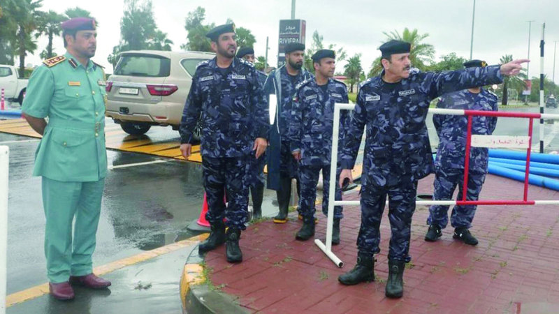 شوارع الفجيرة تستعيد انسيابيتها في وقت قياسي